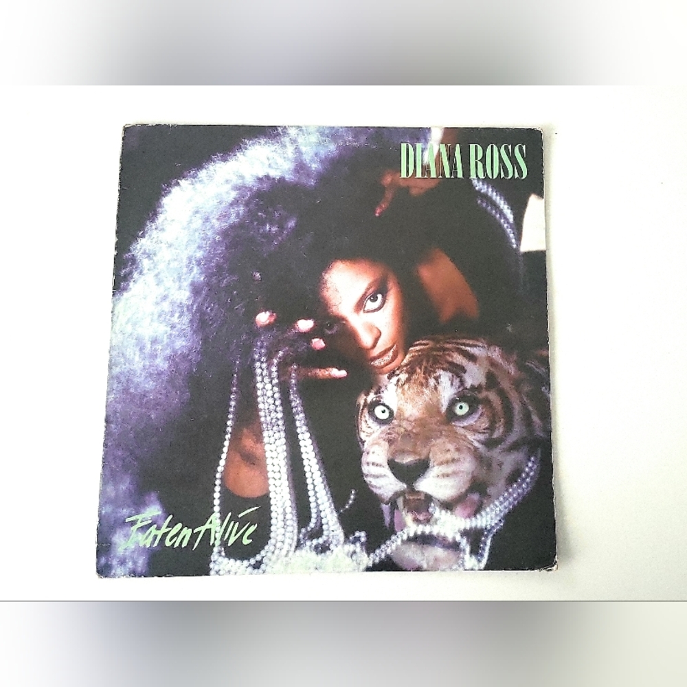 Diana Ross Eaten Alive Vinyl Album. 1985